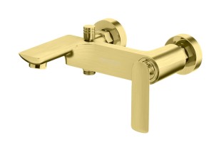 Kohlman Experience Brushed Gold bateria wannowa kolor złoty szczotkowany QW110EGDB