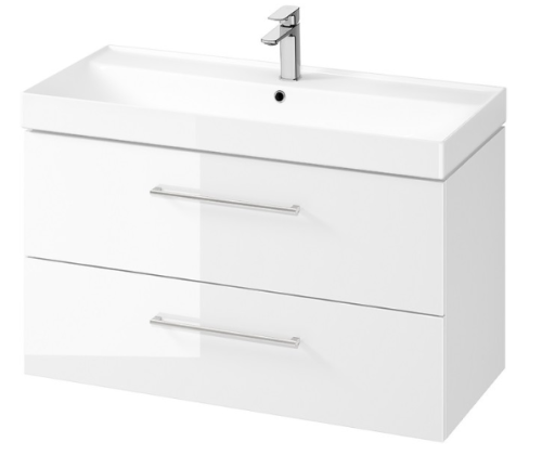 Cersanit Larga Set B659 szafka z umywalką 100 cm, kolor biały, S801-437