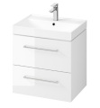 Cersanit Larga Set B661 szafka z umywalką 60 cm, kolor biały, S801-439