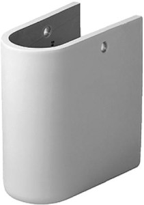 Duravit Starck 3 Półpostument do umywalek, 170 x 285 mm, 0865150000
