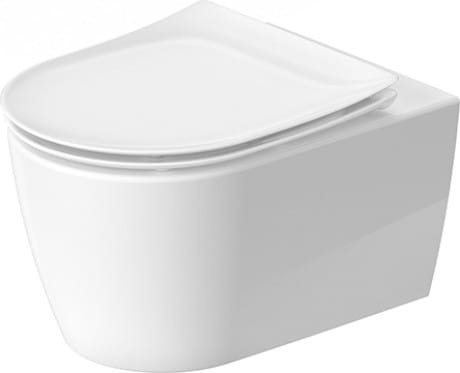 miska z deską Duravit Soleil by Starck HygieneFlush toaleta bezrantowa, deska wolnoopadająca, kolor biały 45910920A1