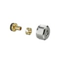 Oventrop Złaczki zaciskowe (2szt) 16X2mm do rur z tworzywa sztucznego (PEX), 1016874

