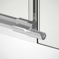 Kabina prysznicowa New Trendy Reflexa PLUS prostokątna 130x80 cm, prawa EXK-1221

