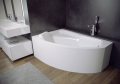 Besco RIMA wanna asymetryczna lewa 130 x 85 cm biała BSCWNALRIM13085

