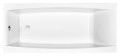 Cersanit Virgo Wanna prostokątna, z odpływem bocznym S301-045