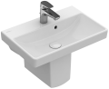 Umywalka wisząca Villeroy&Boch Avento 55x37 cm, z przelewem Weiss Alpin 4A005501

