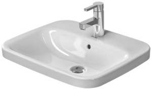 Duravit DuraStyle Umywalka blatowa do montażu od góry, 560 x 455 mm, 0374560000