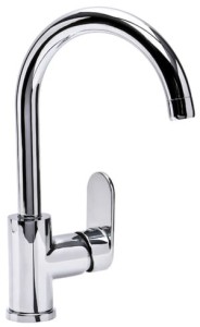 Valvex TUBE bateria kuchenna z dźwignią z boku, kolor chrom, 2454860