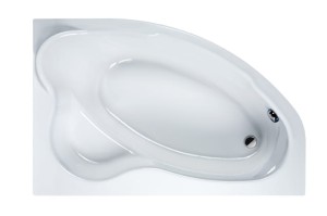 Sanplast COMFORT Wanna asymetryczna 100 x 140 cm kolor biały wersja  prawa 610-060-0200-01-000