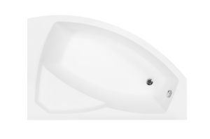 Besco RIMA wanna asymetryczna prawa 170 x 110 cm biała #WAR-170-NP