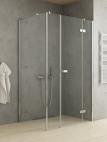 Kabina prysznicowa New Trendy Reflexa PLUS prostokątna 130x80 cm, prawa EXK-1221

