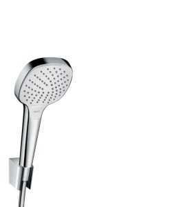 Hansgrohe Croma zestaw prysznicowy Select E Vario/Porter'S biały/chrom 1,6m 26413400