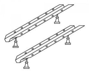 Ravak GENTIANA / NEWDAY stelaż wannowy GPX2240020