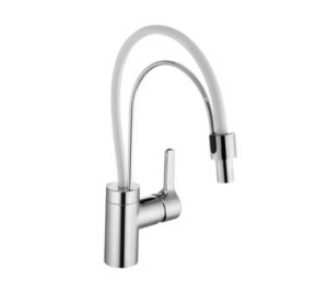 Kludi Bingo Star bateria kuchenna, jednouchwytowa, biały/chrom 428590578