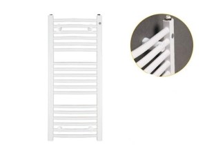 Instal Projekt OMEGA R, Grzejnik łazienkowy podłączenie dolne typu D50, 545 W, OMER-50/120D50