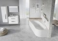 Wanna asymetryczna CHROME Ravak 160x105cm lewa biała CA51000000