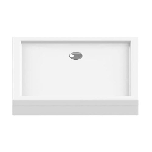Brodzik kwadratowy New Trendy CANTARE 80x80x15,5cm, B-0321