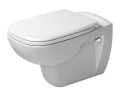 Duravit D-Code Rimless zestaw miska z deska 355x545mm, kolor biały 45700900A1