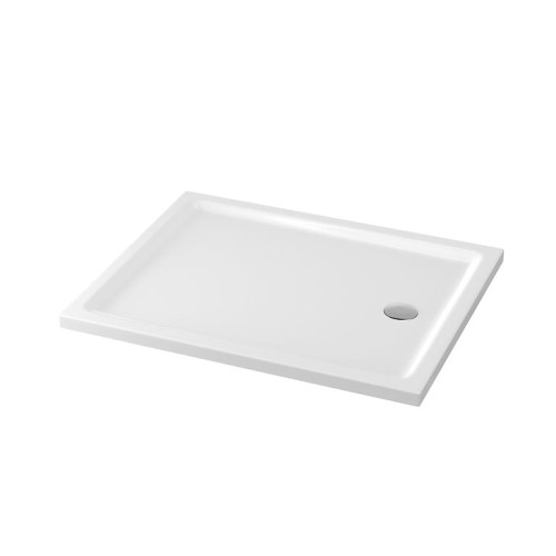 Brodzik prostokątny Cersanit Tako 100x80x4 cm, kolor biały S204-019