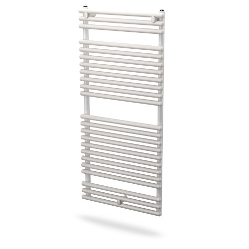 Purmo Santorini grzejnik łazienkowy 600 x 1134 mm kolor biały SAN1106