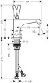 Bateria umywalkowa Hansgrohe AXOR Citterio E  36102000 - Dokumentacja techniczna