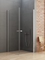 Kabina prysznicowa prostokątna New Trendy NEW SOLEO drzwi podwójne uchylne uniwersalne 70x80x195cm D-0139A/D-0140A

