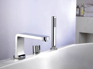 Art Platino GALA Bateria wannowa 3-otworowa głowica ceramiczna chrom GAL-BWW.080C