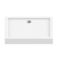 Brodzik prostokątny New Trendy COLUMBUS 100x80x14cm, B-0240
