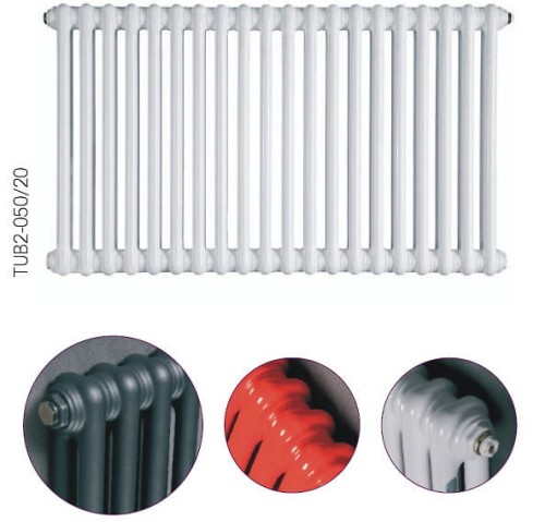 Instal Projekt TUBUS 2 Grzejnik pokojowy podłączenie dolne (V), kolor do wyboru z palety IP/RAL, TUB2-180/08V