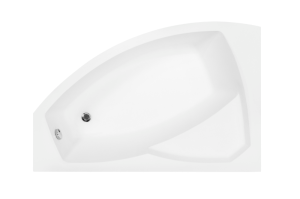 Besco RIMA wanna asymetryczna lewa 150 x 95 cm biała #WAR-150-NL 