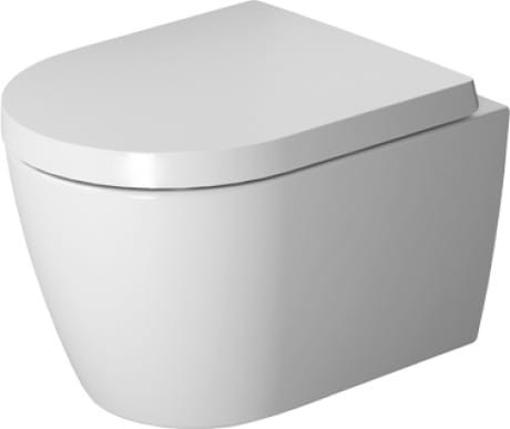 Duravit Me by Starck Rimless zestaw miska WC bez rantu Duravit Rimless + deska wolnoopadająca (2530090000+0020190000)


