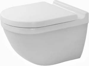 Duravit Starck 3 miska wisząca WC 36 x 54 cm, biała + deska wolnoopadająca 2225090000+0063890000