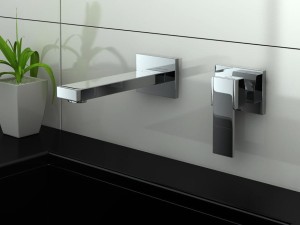 Kohlman Excelent bateria umywalkowa podtynkowa wylewka 20 cm chrom QW183H