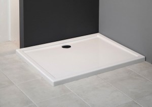 Sched Pol Corrina brodzik prostokątny 120x80x5,5 cm, biały 3.069