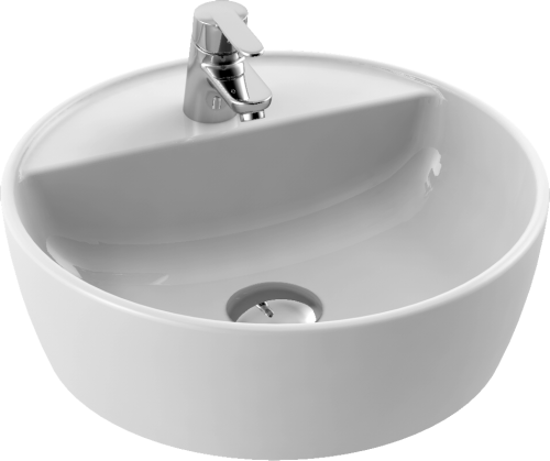 Umywalka Cerastyle ONE, nablatowa z otworem na baterię 42cm, 076400-u