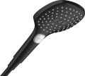 Hansgrohe Raindance rączka prysznicowa Select E 120, czarny mat, 26520670
