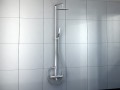 Kohlman Foxal zestaw wannowo-prysznicowy natynkowy, kolor chrom QW277F
