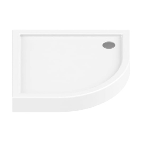 Brodzik półokrągły R55 New Trendy COLUMBUS 80x80x14cm, B-0316