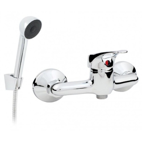 Bateria Hydroland ATUT bateria natryskowa z zestawem prysznicowym, chrom B397/BH.39.00.7.001

