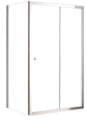 Besco DUO SLIDE panel boczny 80 x 195 cm szkło przejrzyste PDS-80