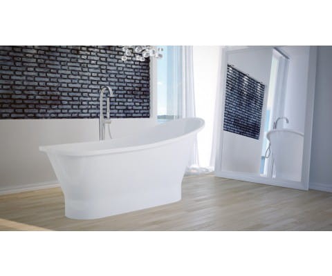 Besco GLORIA, Wanna wolnostojąca 150 x 68 cm, kolor biały, WMD-150-GL