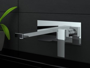 Kohlman EXCELENT bateria umywalkowa podtynkowa wylewka 20 cm chrom QW188H