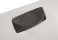 Sanplast Zagłówek żelowy do wanny, czarny, 661A002943