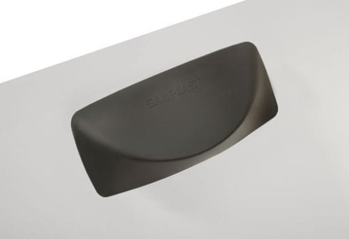 Sanplast Zagłówek żelowy do wanny, czarny, 661A002943