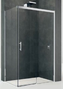 Novellini Kali FH - Ścianka prysznicowe stała 98x195 cm (KALIFH98-1B)