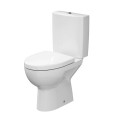 Cersanit Parva kompakt WC, zaokrąglony, z deską wolnoopadającą K27-002