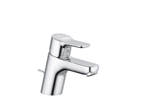 KLUDI PURE&EASY Jednouchwytowa bateria umywalkowa 60 DN 15, z zestawem odpływowym, chrom 373850565
