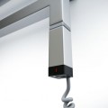 Grzałka elektryczna Terma One o profilu kwadratowym 30x30, WEOKX - Silver Gloss