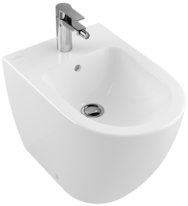 Villeroy & Boch Subway 2.0 Bidet stojący 37 x 56 cm, z przelewem, Weiss Alpin, 54010001