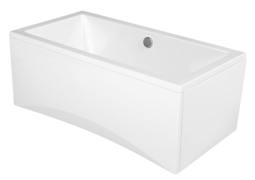 Cersanit Intro Wanna prostokątna, z odpływem centralnym S301-066